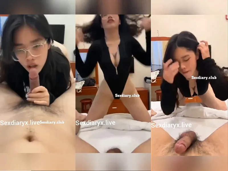 Em rau vú ngon kính cận liếm cục thịt điêu luyện