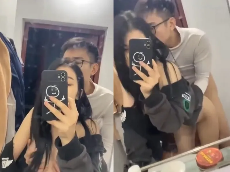 Doggy cô em xinh đẹp vú đẹp mệt cả chim